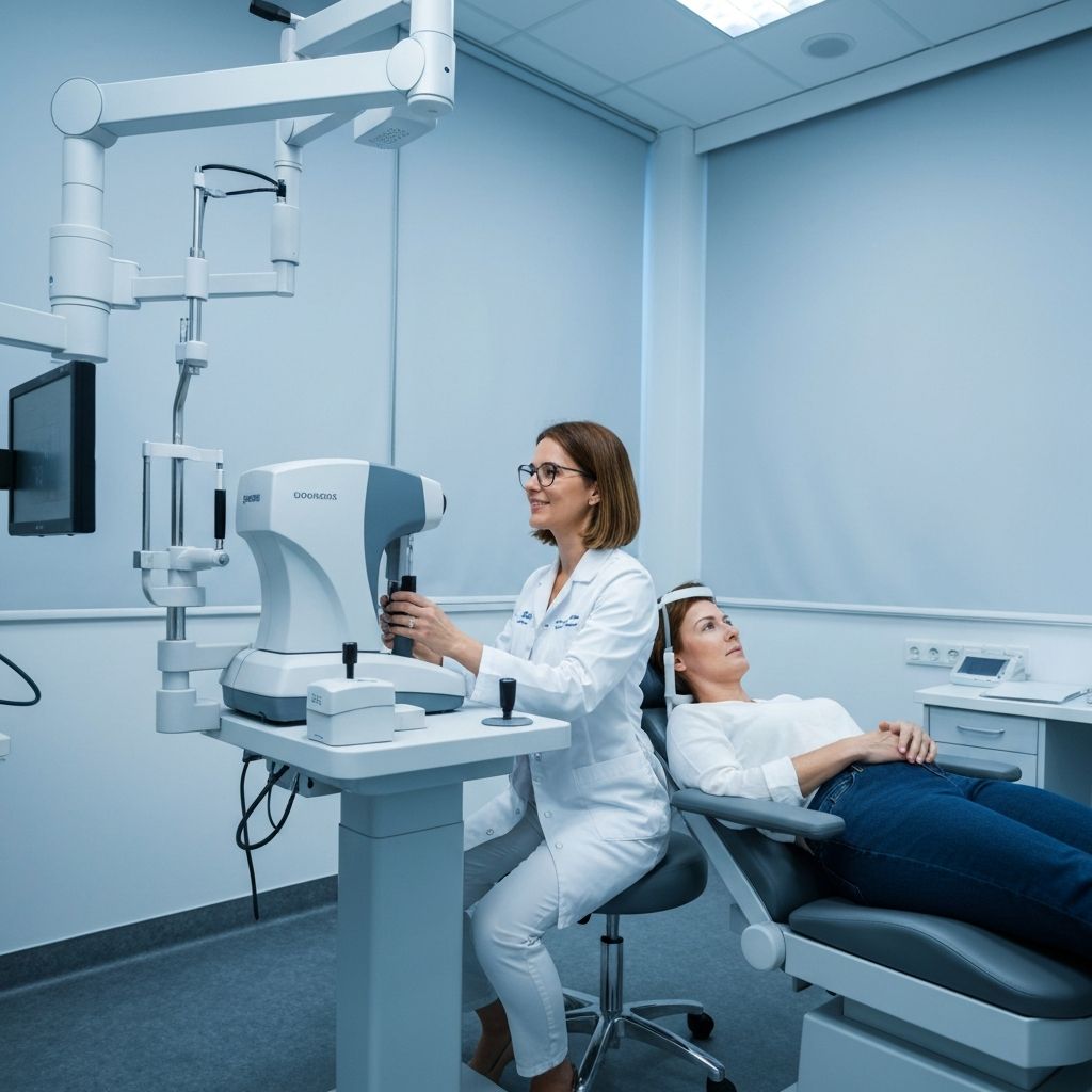 Examen visual profesional